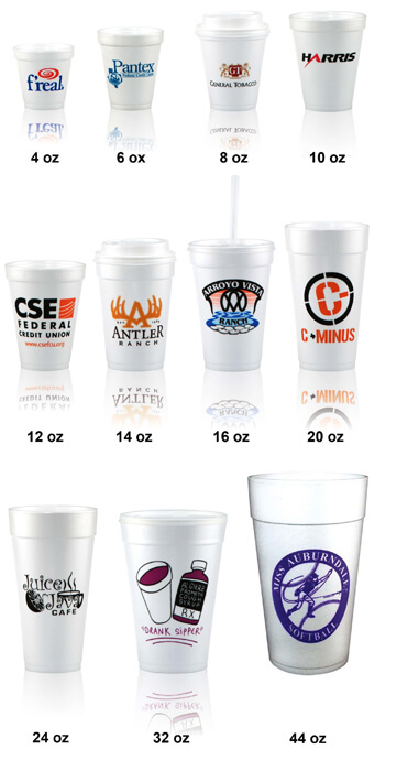 Marketing Foam Cup | Promotional Styrofoam Cups & Foam Cups