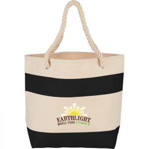 16 oz. Cotton Rope Handle Tote Bags