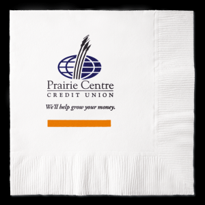 High Qty 1-Ply Personalized Beverage Napkins