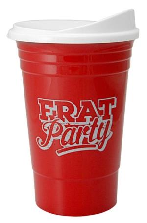 Double Wall Insulated 16oz Plastic Cup