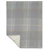 Plaid Fleece Sherpa Blanket