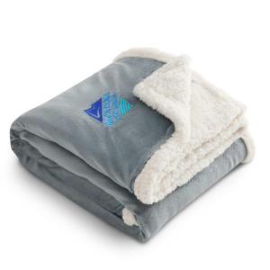 Branded Sherpa Blanket