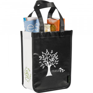 Small Laminated Non-Woven Shopper Tote