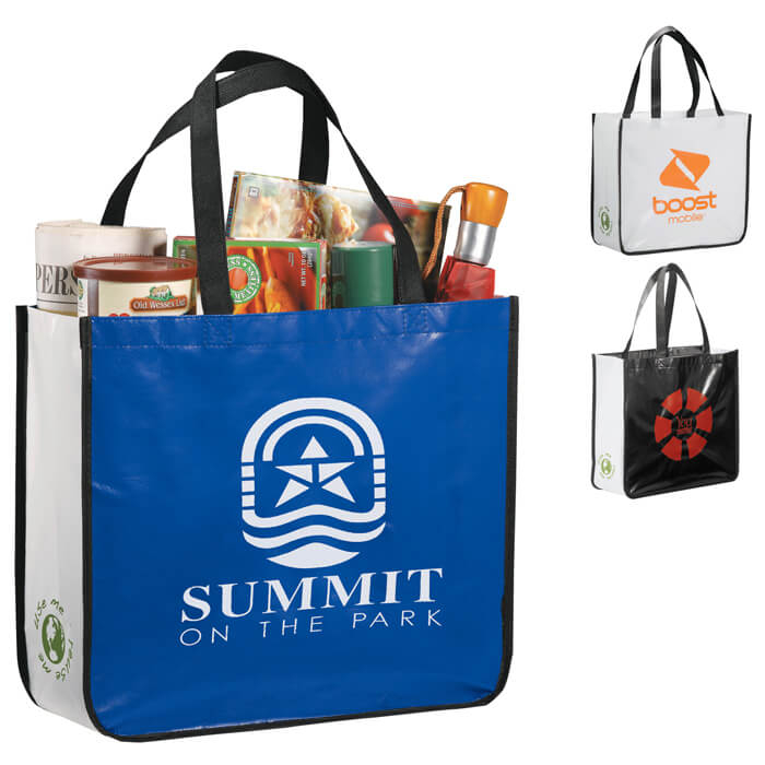 Large Laminated Non-Woven Shopper Tote | Promotion Choice