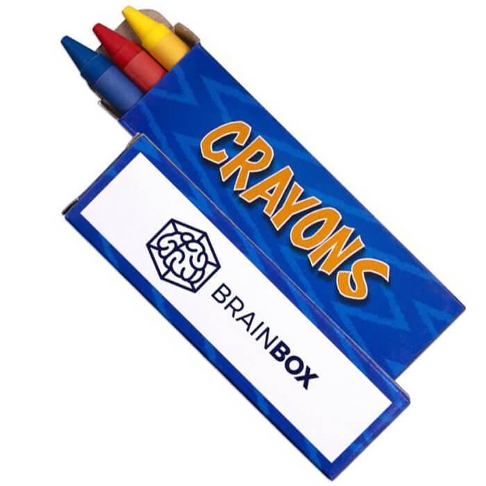 3-pack Kids Crayons (customized) - 300 packs