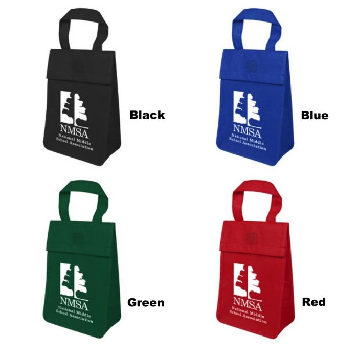 Custom Printed Non Insulated Tote Lunch Bags | Personalized Lunch Bags