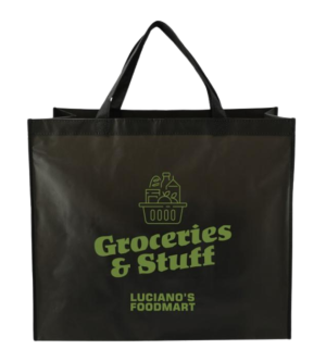 Double Laminated Wipeable Jumbo Tote