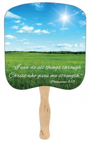 Religious Hand Fans  R5 