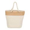 Jute Accent 12oz Cotton Canvas Rope Tote