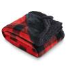 Buffalo Plaid Sherpa Blanket