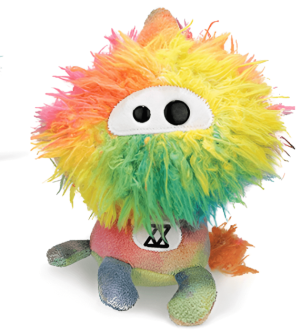 Soft Plush Connect Lion With Bandana 6"