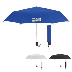 42" Arc Telescopic Umbrella With 100% Rpet Canopy