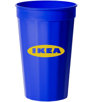 22oz Fluted Stadium Cups