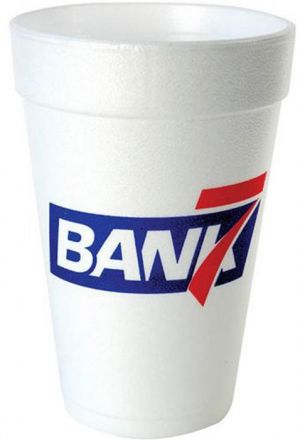 Personalized Foam Cups - Custom Logo — When it Rains Paper Co