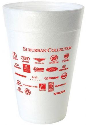 Custom Monogram Styrofoam Cups — When it Rains Paper Co. | Colorful and fun  paper goods, office supplies, and personalized gifts.