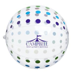 16 inch Polka Dot Beach Ball