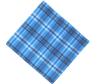 Rollable Plaid Fleece Throw Blanket 50" x 60" Unfolded