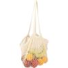 Riviera Cotton Mesh Market Bag w/Zippered Pouch