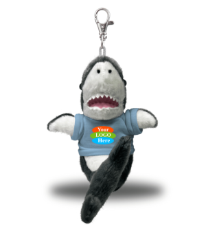 4” Shark Keychain w/ T-Shirt