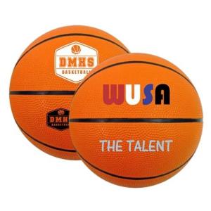 Mini Rubber Basketballs 5"