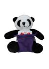 Soft Plush Panda With Gift Card Sack 8"