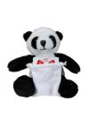 Soft Plush Panda With Gift Card Sack 8"