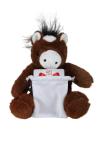 Soft Plush Horse With Gift Card Sack 8"