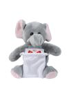 Soft Plush Elephant With Gift Card Sack 8"