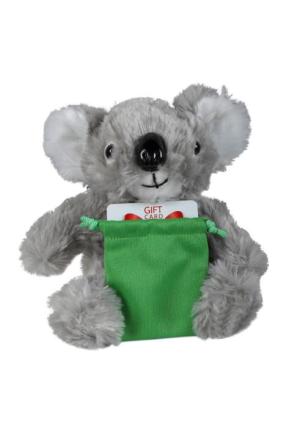 Soft Plush Koala With Gift Card Sack 8"