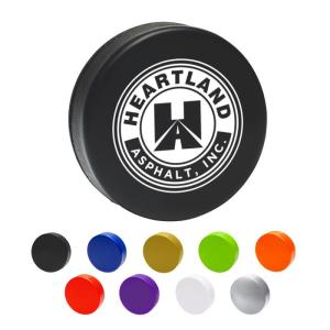 Colored Hockey puck Stress Reliever