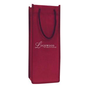 Single Bottle Wine Tote Bag