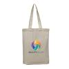 Lightweight Cotton Tote Bag with Bottom Gusset