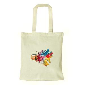 Medium Cotton Tote Bag with Bottom Gusset