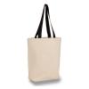 Tote Bag With Contrasting Web Handles