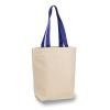 Tote Bag With Contrasting Web Handles