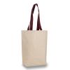 Tote Bag With Contrasting Web Handles