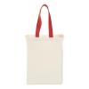 Cotton Canvas Grocery Bag with Colored Handles