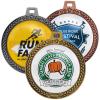 3" Speed Medal Wreath Border (2-Sided)