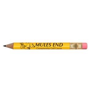 Golf Pencil with Eraser