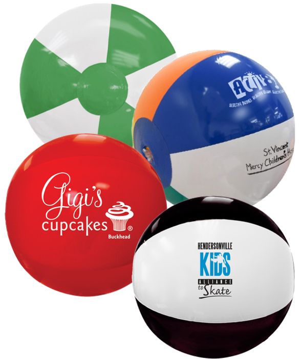 Custom 16 Inch Beach Balls. Personalized Beach Balls