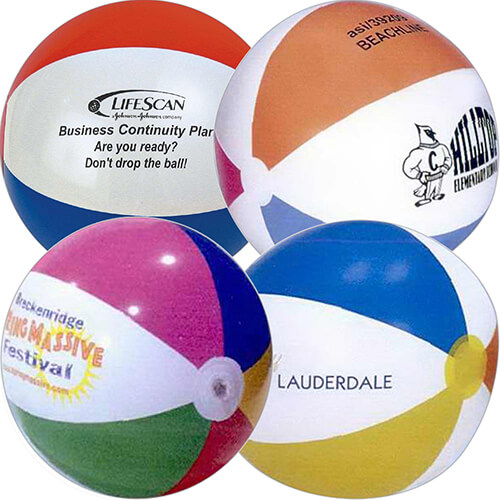 Custom Beach Balls that are Personalized with your Logo