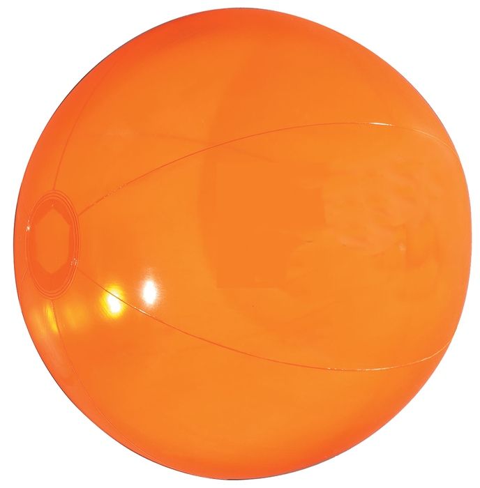 Budget 16 Inch Translucent Beach Balls. Personalized Beach Balls