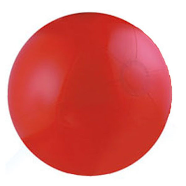 red beach ball